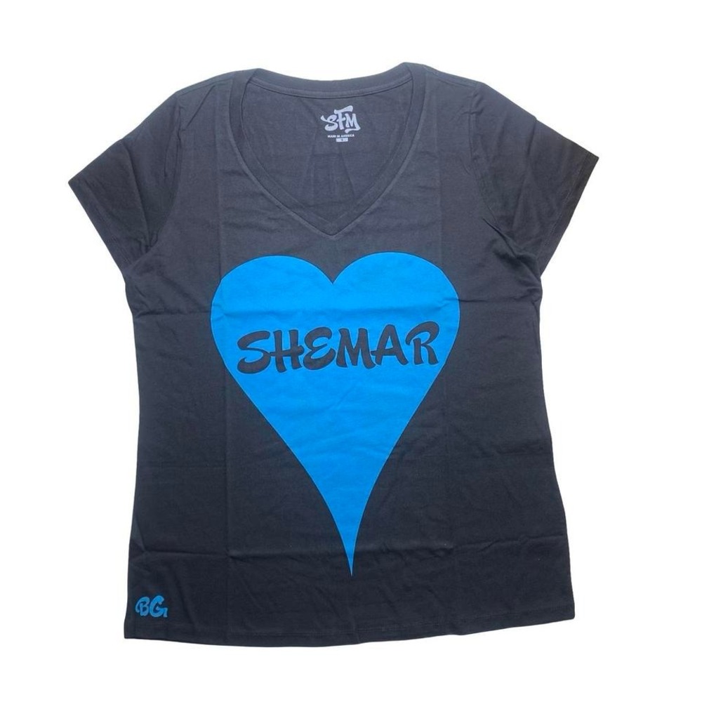 Women's Shemar Moore baby girl x SFM clothing line shirt